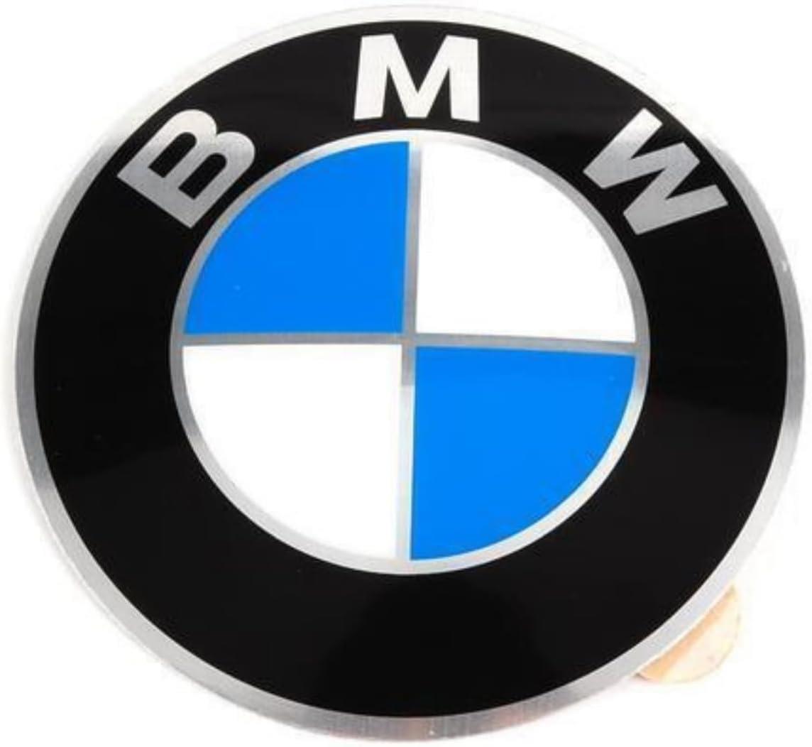 Picture of Genuine BMW Emblem Wheel Center Cap Insignia Stamped Adhesive 36-13-6-758-569